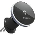 Momax Q.Mag Mount 5 15W Magnetic Wireless Şarjlı Araç İçi Telefon Tutucu