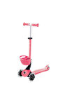 GLOBBER IŞIKLI SCOOTER KOYU PASTEL PEMBE