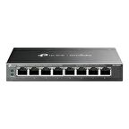 OMADA TP-LINK DS108GP 8 PORT 10-100-1000 POE+ SWITCH ÇELIK KASA RACK MOUNT