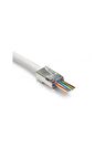  Yeni Nesil Rj45 Metal Korumalı 100 Adet Cat6 & Cat7 FTP RJ45 Konnektör