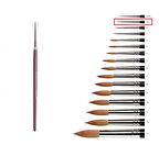 Suluboya Fırçası 00 Numara Samur Guaj Boya Fırça No:00 1 Adet