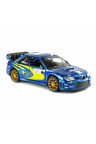 2007 Subaru Wrc Rally Mavi Metal 1/36 Model Araba