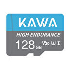 Kawa 128GB Micro SD Hafıza Kartı High Endurance Class 10 Yüksek Hızlı Araç Kameralarıya Uyumlu