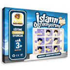 İslamı Öğreniyorum - Abdest Öğreten Yapboz - Ahşap Puzzle - Erkek Çocuk Yapboz - 3 Yaş ve Üzeri Eğitime Yardımcı Oyuncak