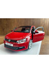 VOLKWAGEN POLO GTI MODEL ARABA DİECAST POLO KIRMIZI MODEL DİECAST ARABALAR KAPILAR AÇILIR