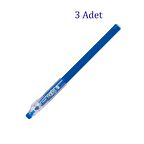 Pilot Frixion Ball Stick Roller Silinebilir Jel Kalem 0.7 mm Mavi F14-L 3 Adet