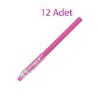 Pilot Frixion Ball Stick Roller Silinebilir Jel Kalem 0.7 mm Pembe F08-P 12 Adet