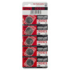 MAXELL CR2025 3 VOLT LİTYUM PARA PİL (5Lİ PAKET)