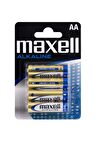 Maxell LR6 4'Lü Blister Alkalin Pil
