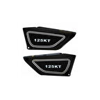 KT 001 MONDİAL KT 125 BENZİN DEPOSU YAN KAPAK TAKIMI