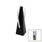 PİLLİ  SİNEK KAÇIRAN  PVC KANATLI  MAKİNE PİRAMİT ŞEKİL=TABAN=8 X 8CM  YÜKSEKLİK: 25CM (4915)