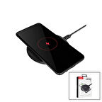 MASA ÜSTÜ  KABLOSUZ  HIZLI ŞARJ CİHAZI  3.1A - 15W AS-W150 (4915)