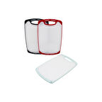 31X20CM  KÜÇÜK  PLASTİK  KESİM PANOSU  KAYMAZ SİLİKON KENARLIK - 10MM KALINLIK (4915)