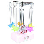 Hareketli Uçaklı Kurmalı Hediyelik Küçük Müzik Kutusu Aleti (4915)