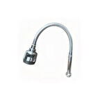 Krom Topaç Kubar Yaylı Boru Mutfak Batarya Ucu Poşetli (4915)