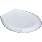 BEYAZ SERT KLOZET KAPAK BÜYÜK 36.5 x 42.5 cm (4915)