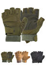 Single Sword Erkek&Kadın Outdoor ve Taktik Eldiven Kesik Parmak BlackHawk  HAKİ-L