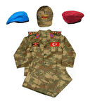 Single Sword Çocuk Asker Kıyafeti TSK-6