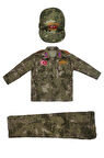 Single Sword Çocuk Asker Kıyafeti Y.TSK-5