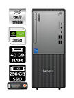 Lenovo ThinkCentre Neo 50T G5 i7 13700 40GB 256GB SSD RTX3050/6GB W11H Masaüstü Bilgisayar &PER4 USB