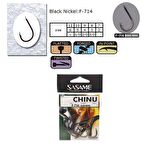 Sasame Chinu F-714 No:7 Black Nikel Olta İğnesi
