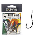 Sasame F-988 Ryusen Worm Tırnaklı İğne #4 (12Ad) Siyah