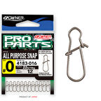 Owner All Purpose Snap Klips No:0 10mm 10kg