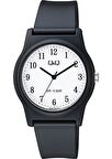 Q&Q G22A-001VY SİYAH SİLİKON KORDON RAKAMLI ERKEK KOL SAATİ
