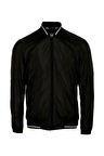 Erkek Bomber Ceket Siyah Slim Fit Baharlık ve Mevsimlik Mont NCS JEANS 4986