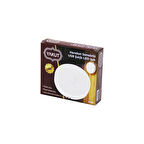 SENSÖRLÜ USB ŞARJLI   BEYAZ LED  YUVARLAK LAMBA  ÇAP: 8.3CM - KALINLIK: 2CM - SENSÖR ALGILAMA =0--3MT (4987)