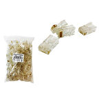 100 PARÇA  STARNDART İNTERNET ETHERNET JACK JAK PL-6153 (4987)