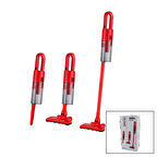 DİKEY ELEKTRİKLİ SÜPÜRGE 500W 90 DERECE BAŞLIK - 1.5LT TOZ HAZNE - ÇİFT FİLTRE - 5MT KABLO SVC-8616 (4987)