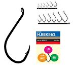 Hayabusa HBEK 562 Delikli Octopus Sinarit İğnesi Black Nikel 3/0