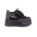 Yüksek Taban Taşlı Kadın Sneaker