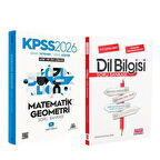 Marsis Yayınları 2026 KPSS Matematik Geometri ve AKM Dil Bilgisi Soru Bankası Seti 2 Kitap