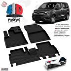 S-Dizayn Toyota Proace City 4D Havuzlu Paspas 2019 Üzeri A+Kalite