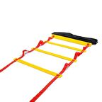 Clifton Antrenman Merdiveni 4 Metre 10 Çubuklu İdman Merdiveni Kırmızı