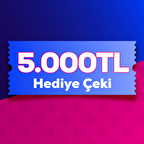 Pazarama Hediye Çeki 5000 TL