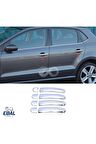 Skoda Rapid Krom Kapı Kolu 4 Kapı 2012 Üzeri P.Çelik