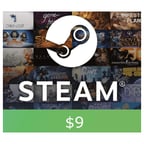 Steam Cüzdan 9 USD TR Aktivasyon Kodu (Activation Code)