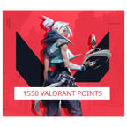 VALORANT 1550 Valorant Points Hediye Kartı (Gift Card)