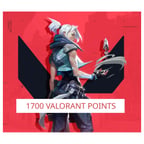 VALORANT 1700 Points Hediye Kartı (Gift Card)