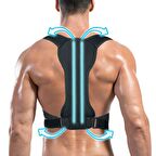 Tek Balenli Dik Duruş Korsesi Spor Sırt Omuz Kamburluk Önleyici Korse