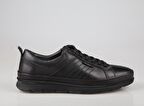 KOMCERO 3k8896 Dr Jells Hakiki Deri Siyah Erkek Günlük Ayakkabı