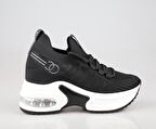 GUJA 24y300-14 Dolgu Topuk Siyah Kadın Sneakers