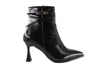 Miss Park Moda 520 k2004 Siyah Rugan Kadın Bot