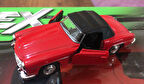 Model Metal Araba 1/36 Çek Bırak 1955 Kırmızı Mercedes Benz 190sl