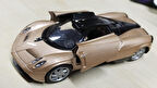 Oyuncak Metal Model Araba 1/36 Çek Bırak Gold Pagani Huayra 