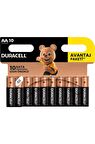 Duracel 10'lu Aa10 Kalem Pil