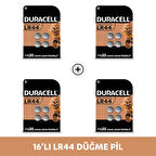  Özel LR44 Alkalin Düğme Pil 1,5V (76A / A76 / V13GA), 16'lı Paket